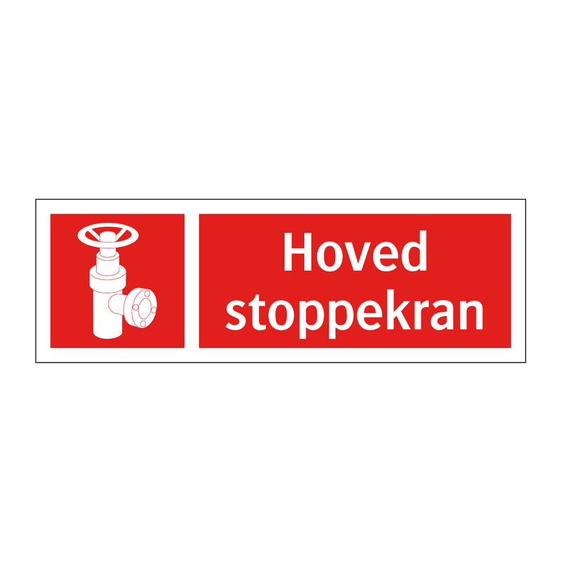 Hoved stoppekran