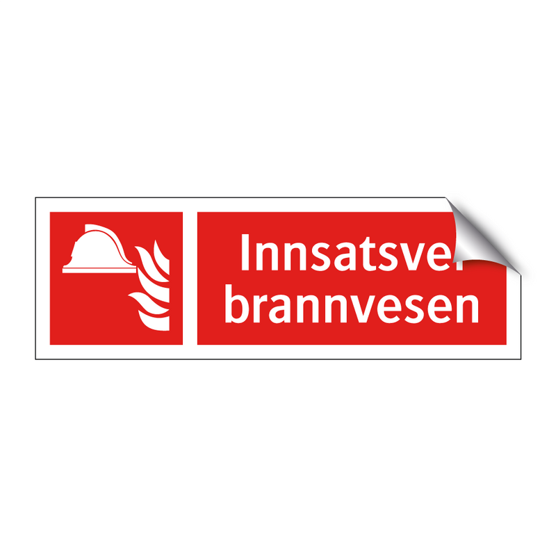 Innsatsvei brannvesen