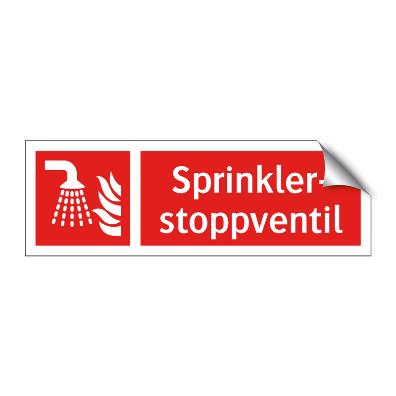 Sprinklerstoppventil