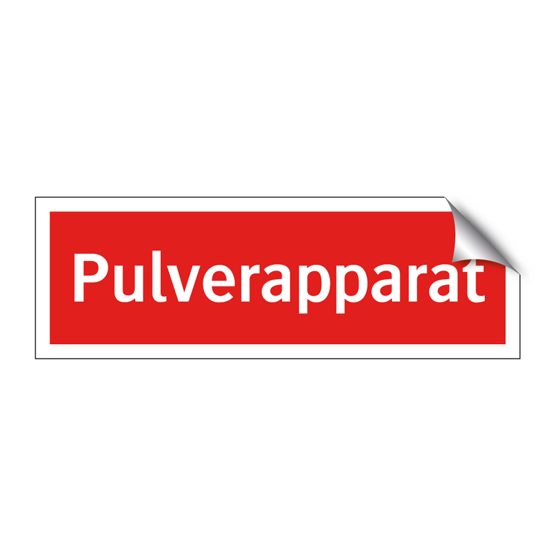 Pulverapparat