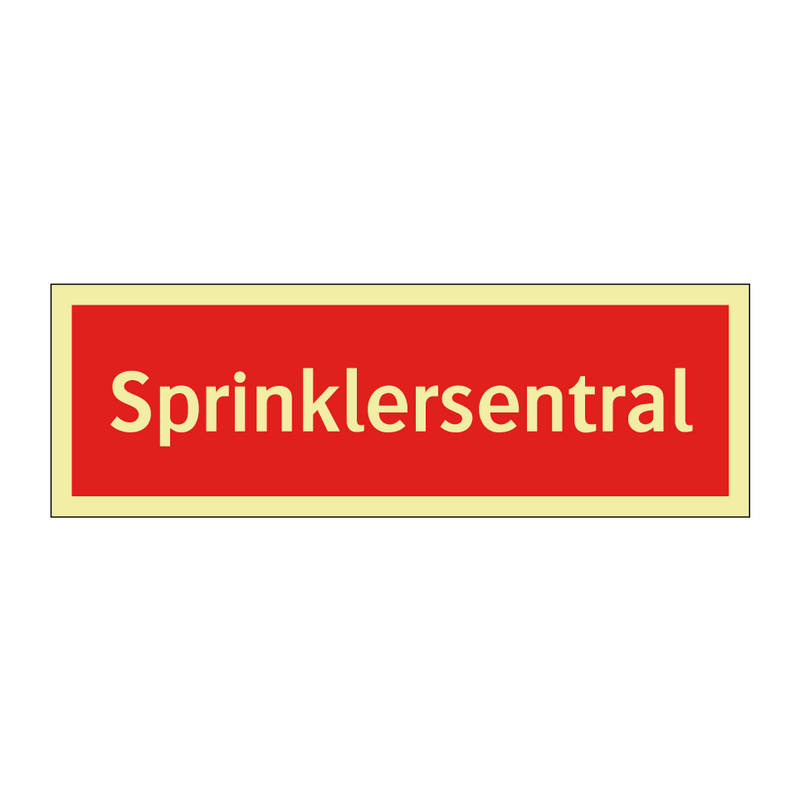 Sprinklersentral