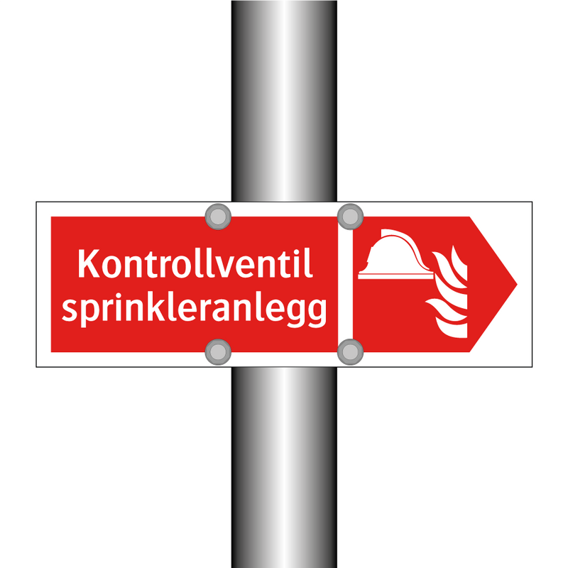 Kontrollventil sprinkleranlegg