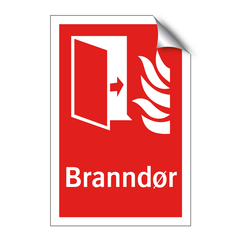 Branndør