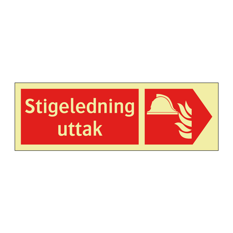 Stigeledning uttak