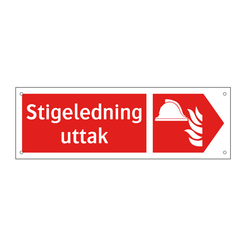 Stigeledning uttak