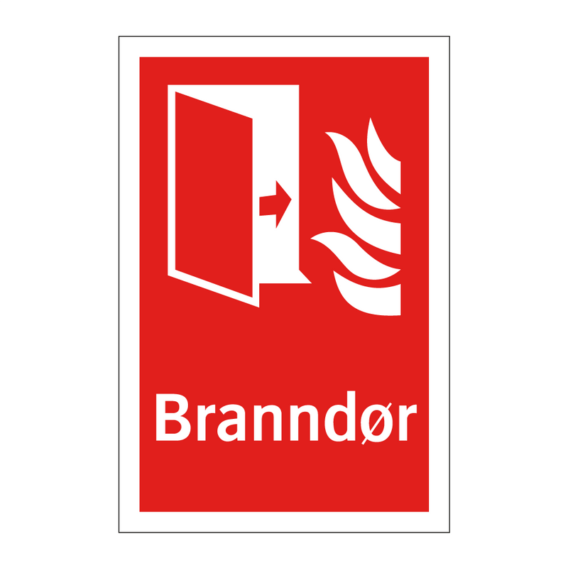 Branndør