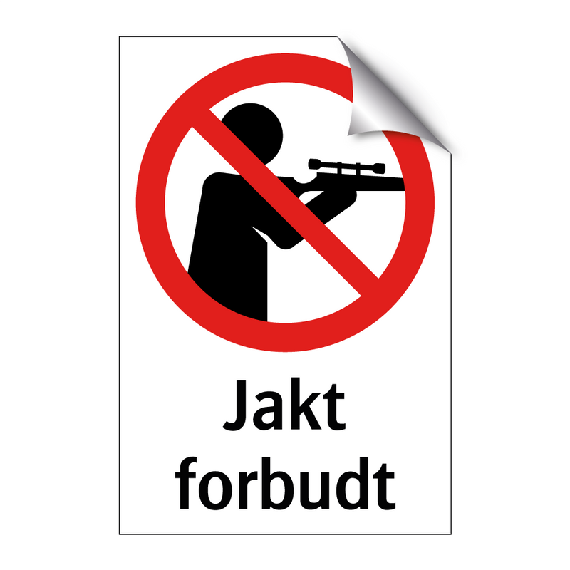 Jakt forbudt