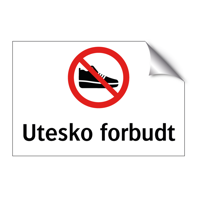 Utesko forbudt