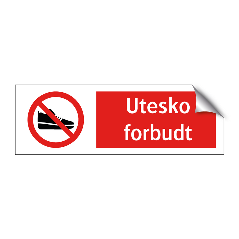 Utesko forbudt