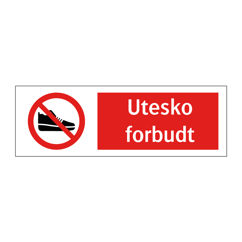 Utesko forbudt