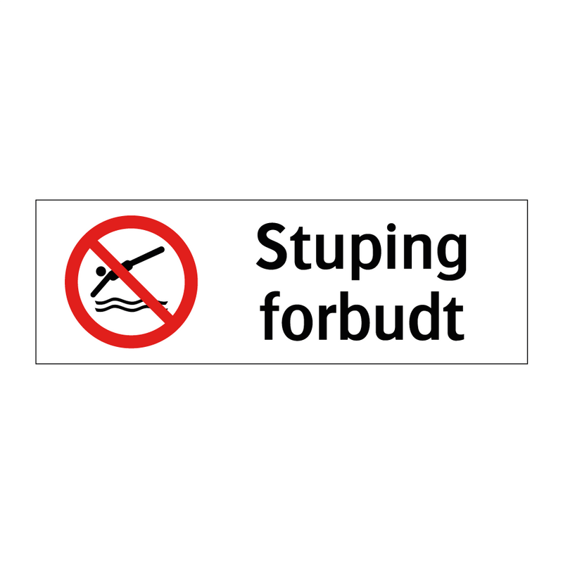 Stuping forbudt