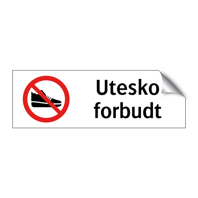 Utesko forbudt