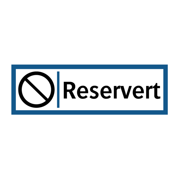 Reservert