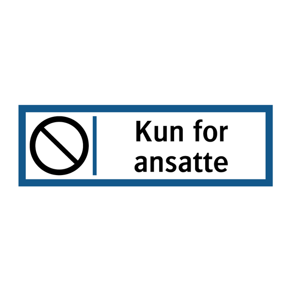 Kun for ansatte & Kun for ansatte & Kun for ansatte & Kun for ansatte & Kun for ansatte