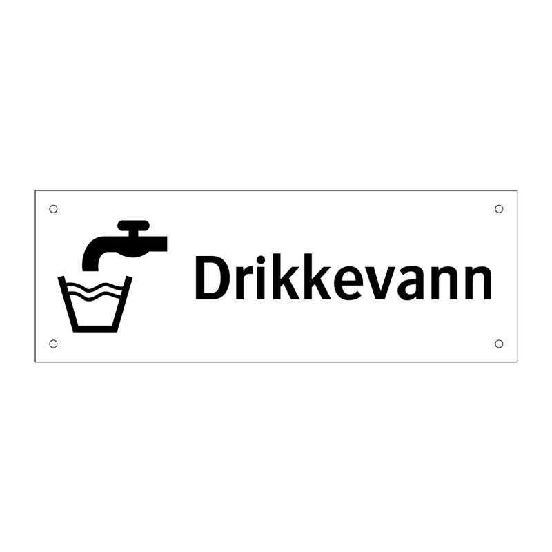 Drikkevann & Drikkevann