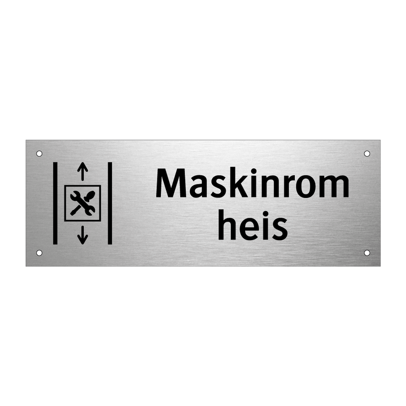 Maskinrom heis & Maskinrom heis