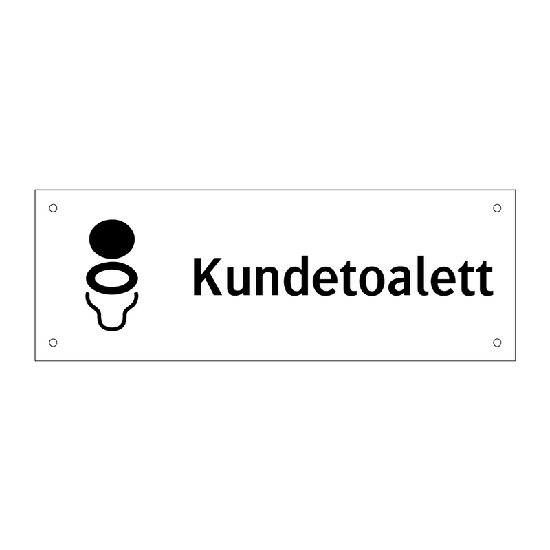 Kundetoalett & Kundetoalett