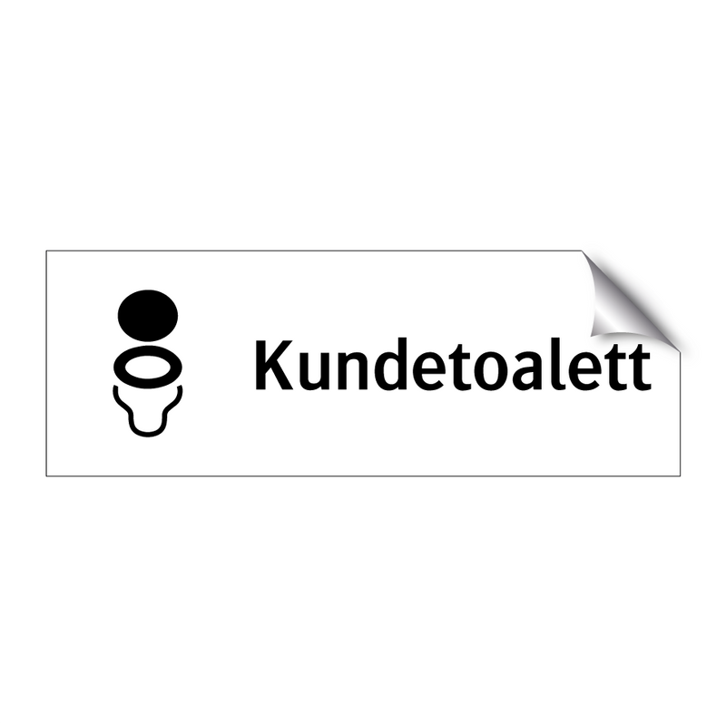 Kundetoalett & Kundetoalett