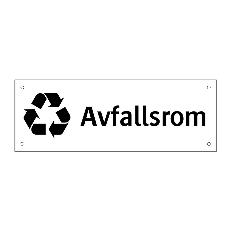 Avfallsrom & Avfallsrom