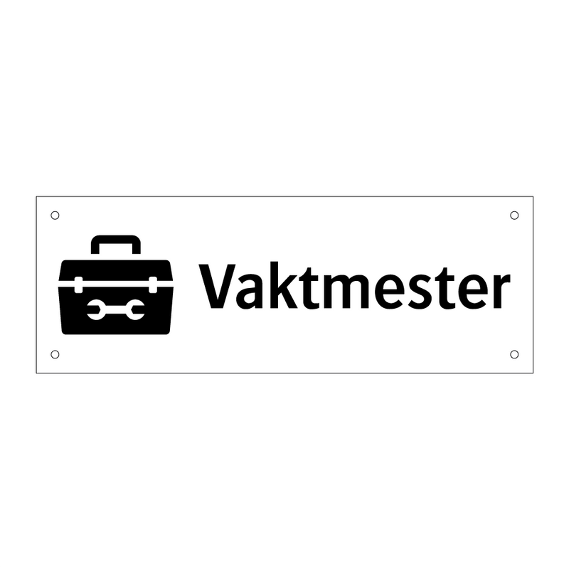 Vaktmester & Vaktmester