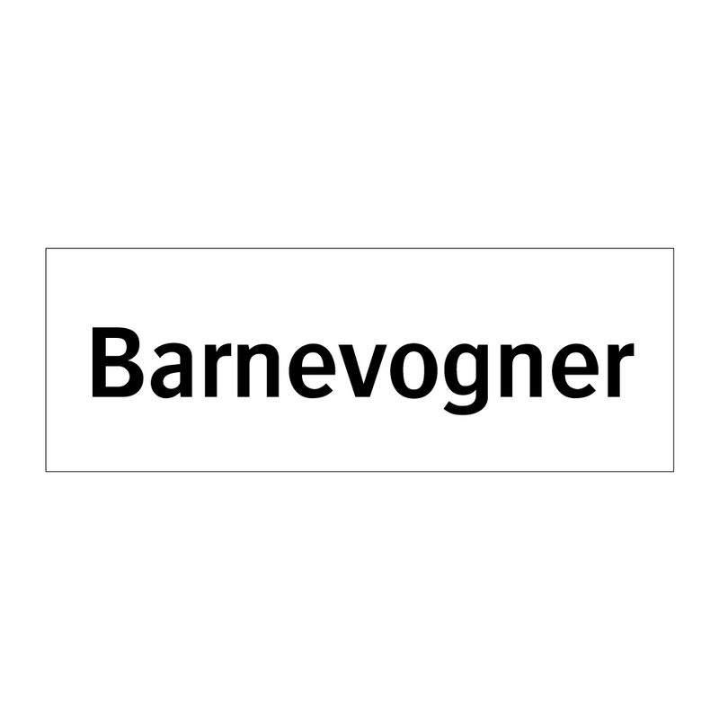 Barnevogner & Barnevogner & Barnevogner & Barnevogner