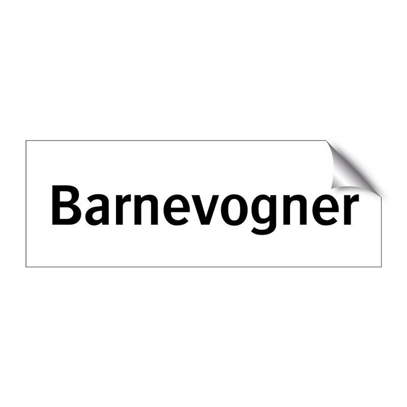 Barnevogner & Barnevogner