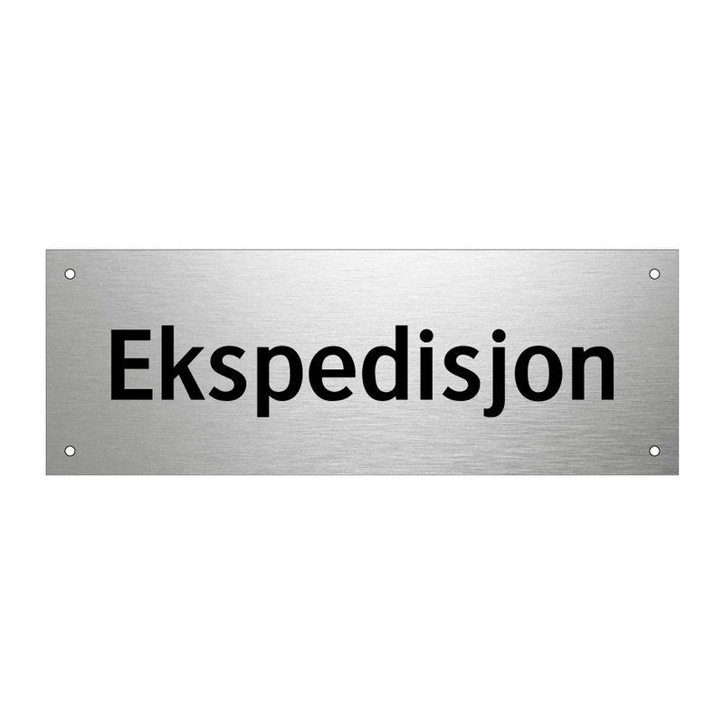 Ekspedisjon & Ekspedisjon