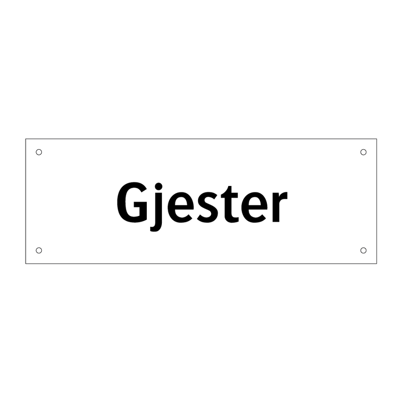 Gjester & Gjester