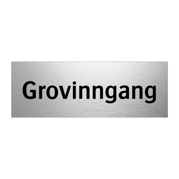 Grovinngang & Grovinngang & Grovinngang & Grovinngang & Grovinngang