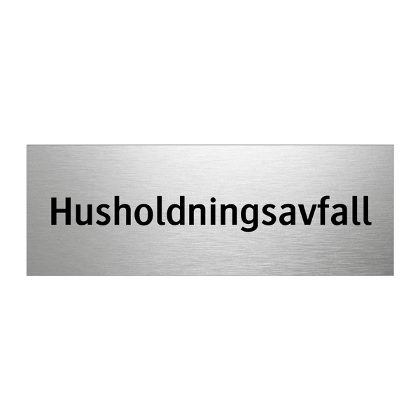 Husholdningsavfall & Husholdningsavfall & Husholdningsavfall & Husholdningsavfall