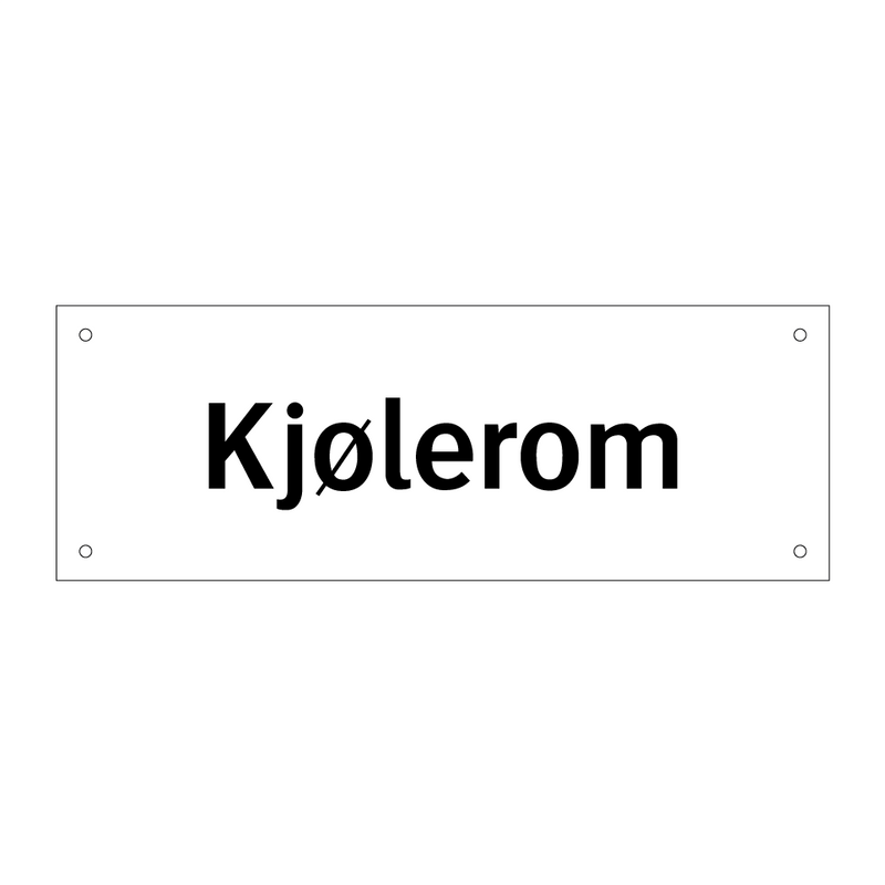 Kjølerom & Kjølerom