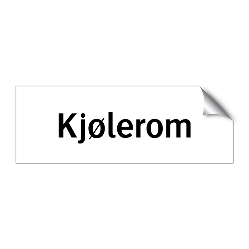 Kjølerom & Kjølerom