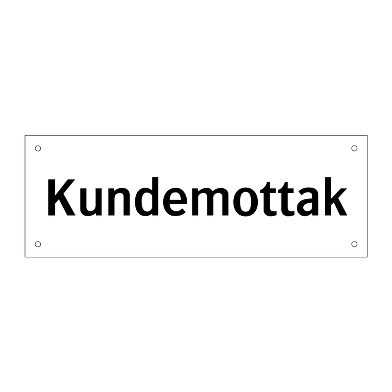 Kundemottak & Kundemottak