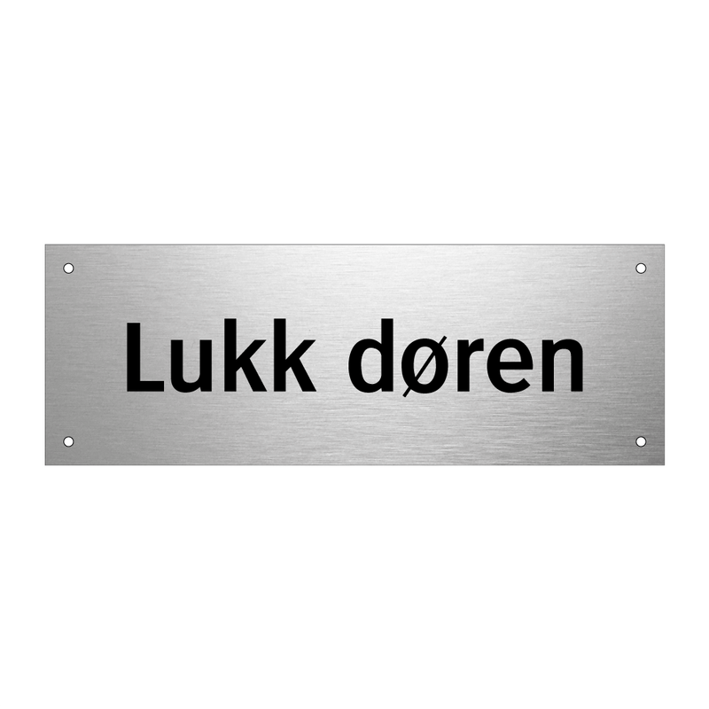 Lukk døren & Lukk døren