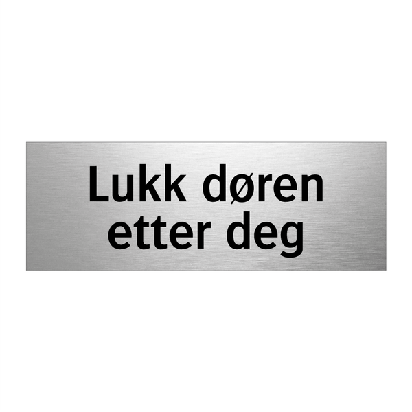 Lukk døren etter deg & Lukk døren etter deg & Lukk døren etter deg & Lukk døren etter deg