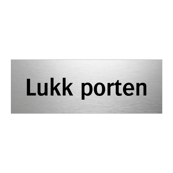 Lukk porten & Lukk porten & Lukk porten & Lukk porten & Lukk porten