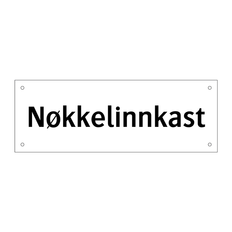 Nøkkelinnkast & Nøkkelinnkast