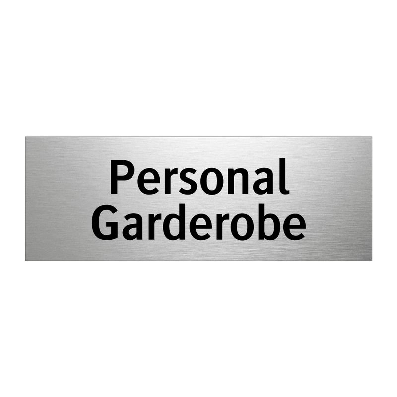 Personal Garderobe & Personal Garderobe & Personal Garderobe & Personal Garderobe