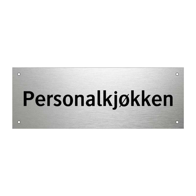 Personalkjøkken & Personalkjøkken