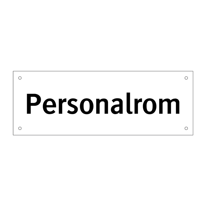 Personalrom & Personalrom