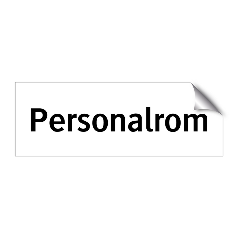 Personalrom & Personalrom