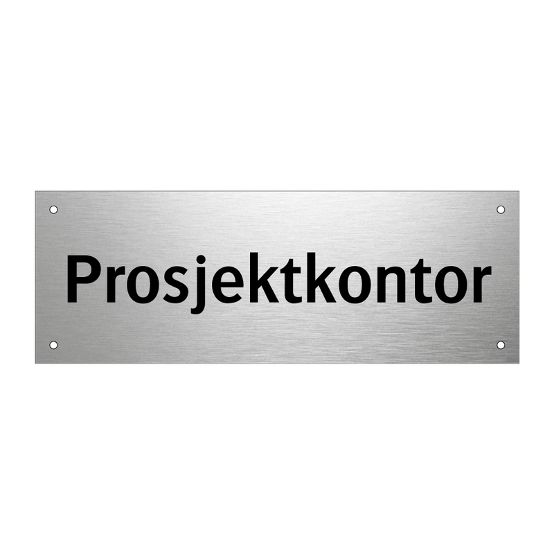 Prosjektkontor & Prosjektkontor