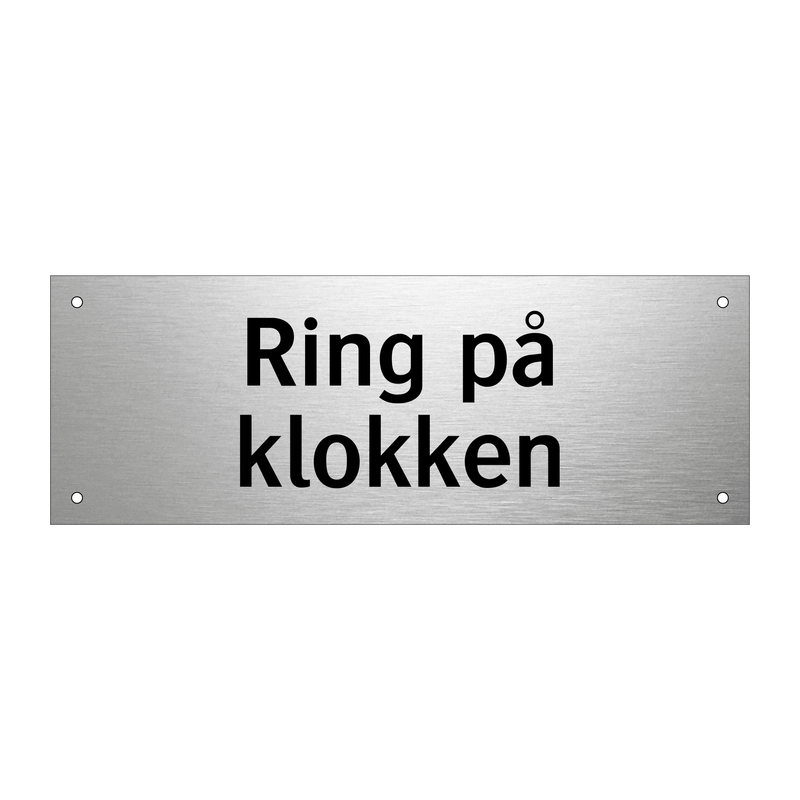 Ring på klokken & Ring på klokken & Ring på klokken & Ring på klokken & Ring på klokken