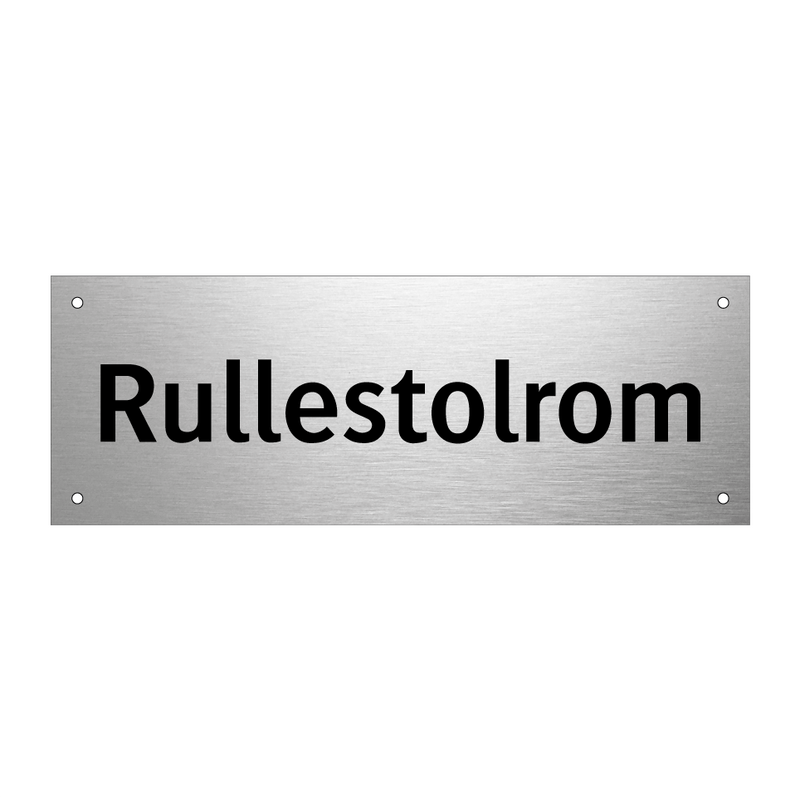 Rullestolrom & Rullestolrom