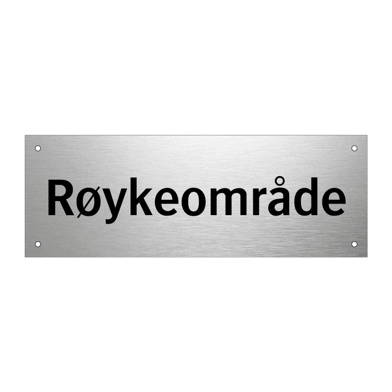 Røykeområde & Røykeområde