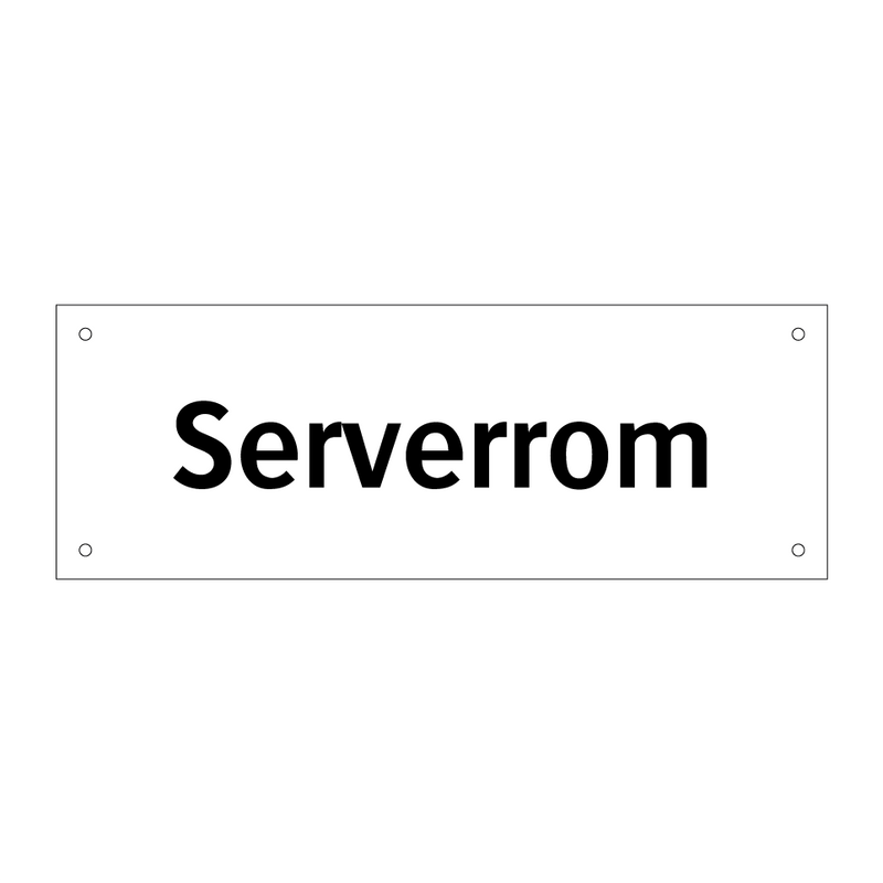 Serverrom & Serverrom