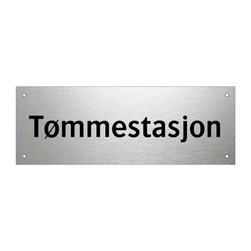 Tømmestasjon & Tømmestasjon