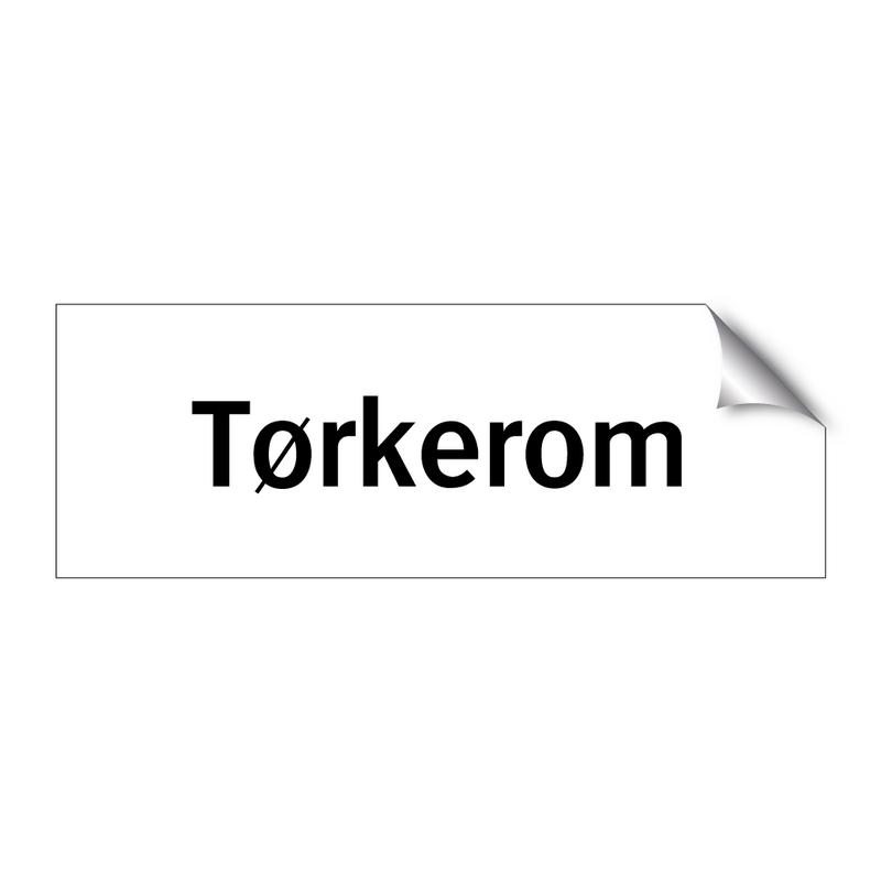 Tørkerom & Tørkerom