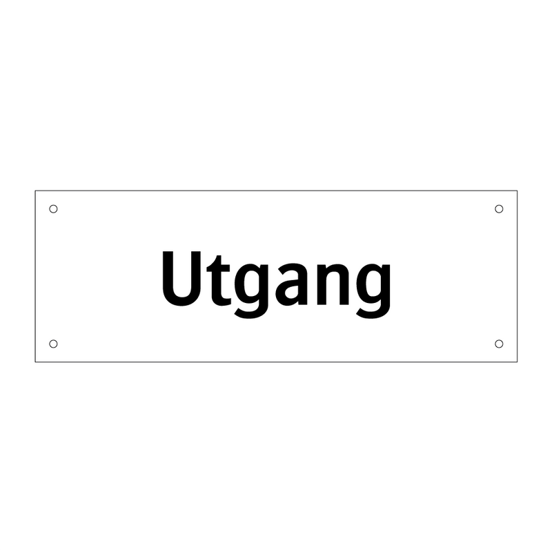 Utgang & Utgang