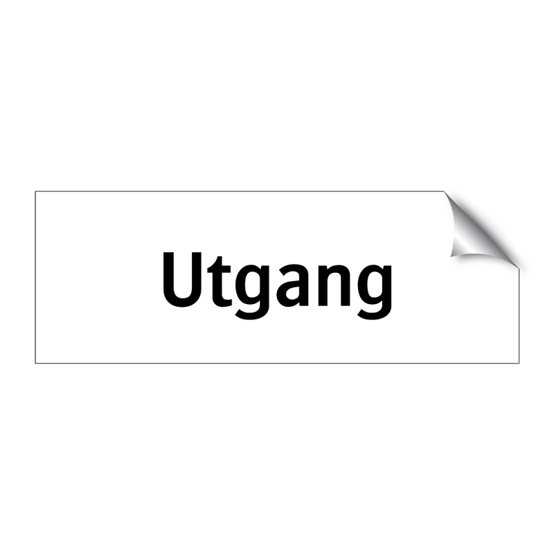 Utgang & Utgang